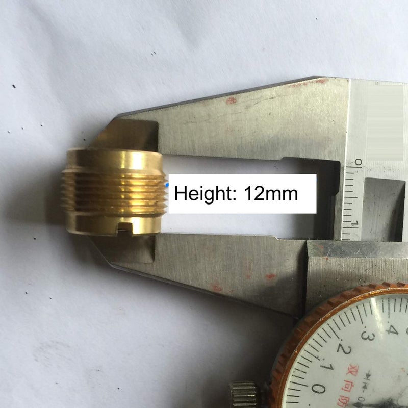 lasenersm 3 Pieces 5/8" Male to 3/8" Female Threaded Nut Screw Adapters Microphone Clip Holder Nut Adapters For Mic Micphone Stand - Image 2